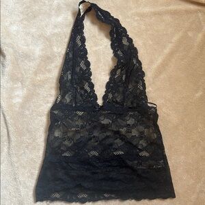 The Limited Black Backless Camisole Top